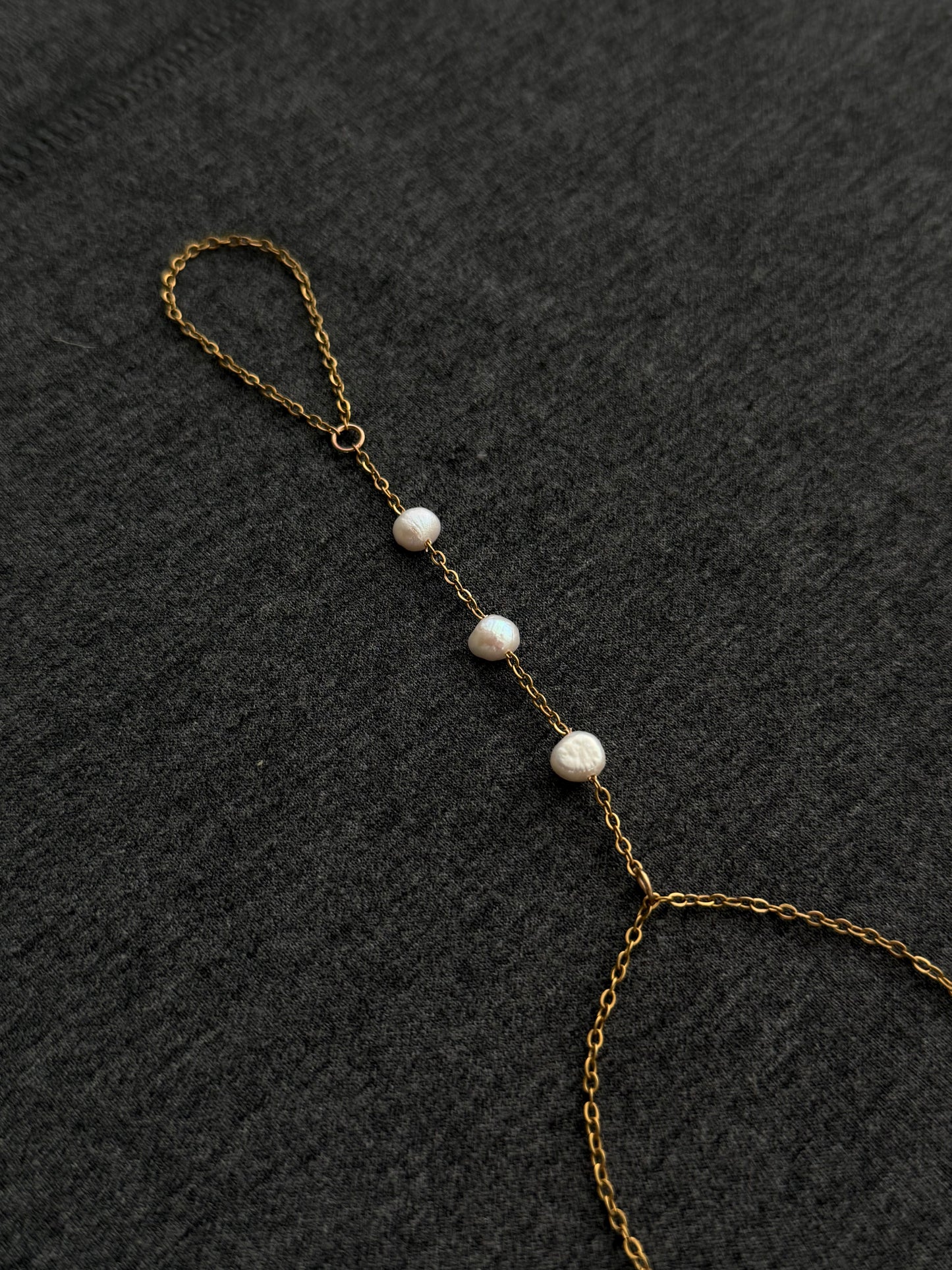 Alora Hand Chain, gold