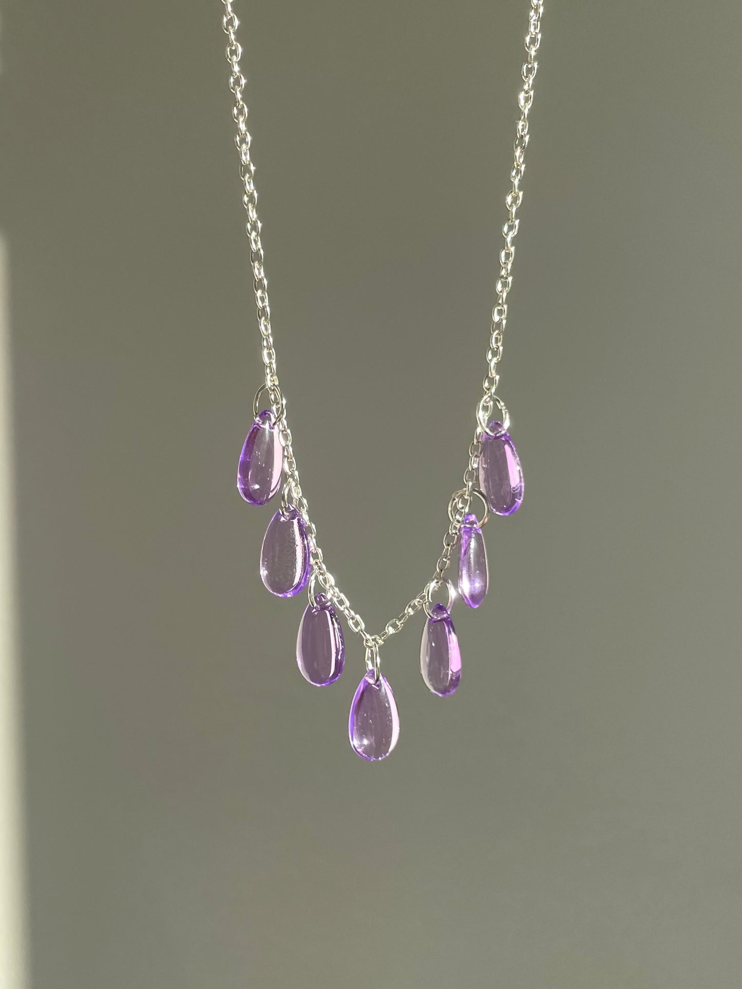 1 + 1, Dewberry necklace & Glow Drops set, Lavender Mist
