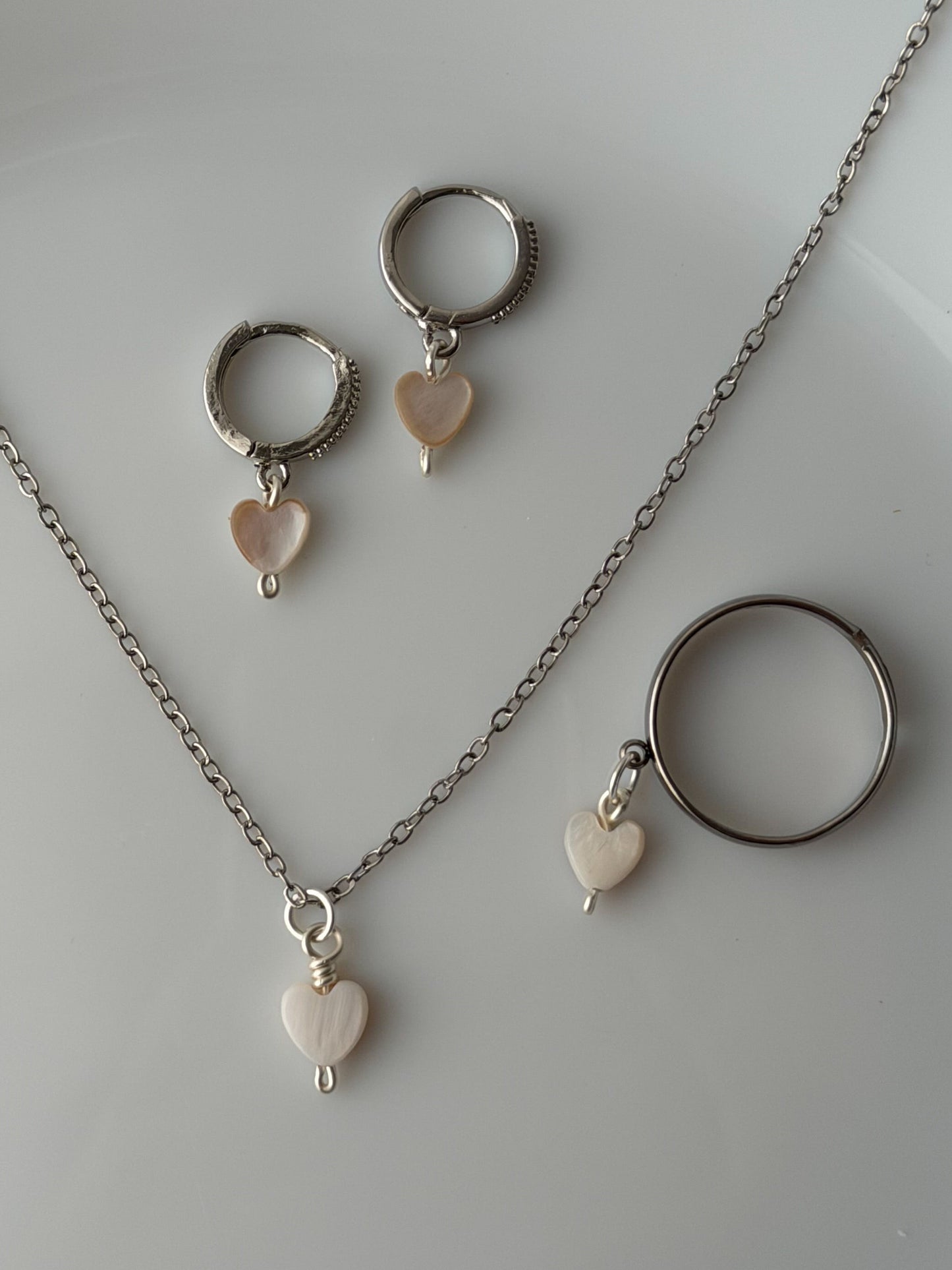 Sweetheart Set, silver