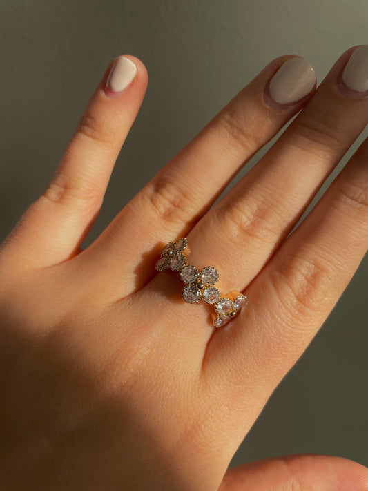 Clover Ring, gold