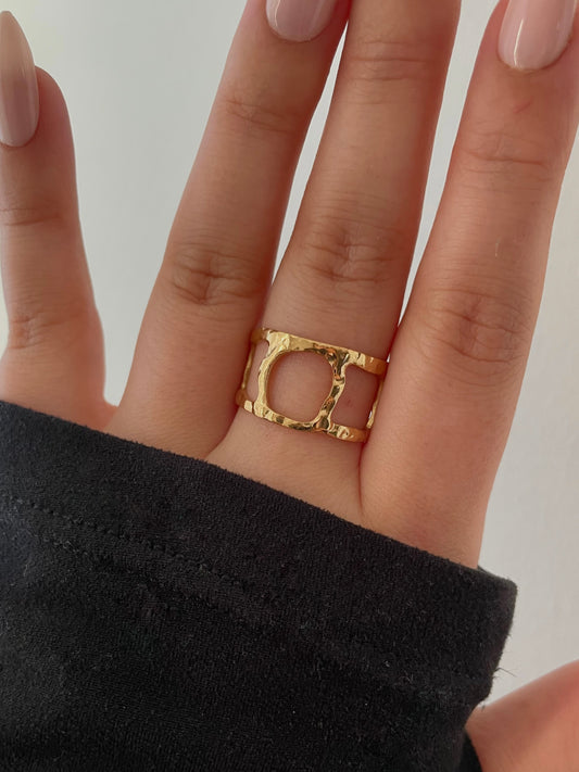 Zia Ring, gold