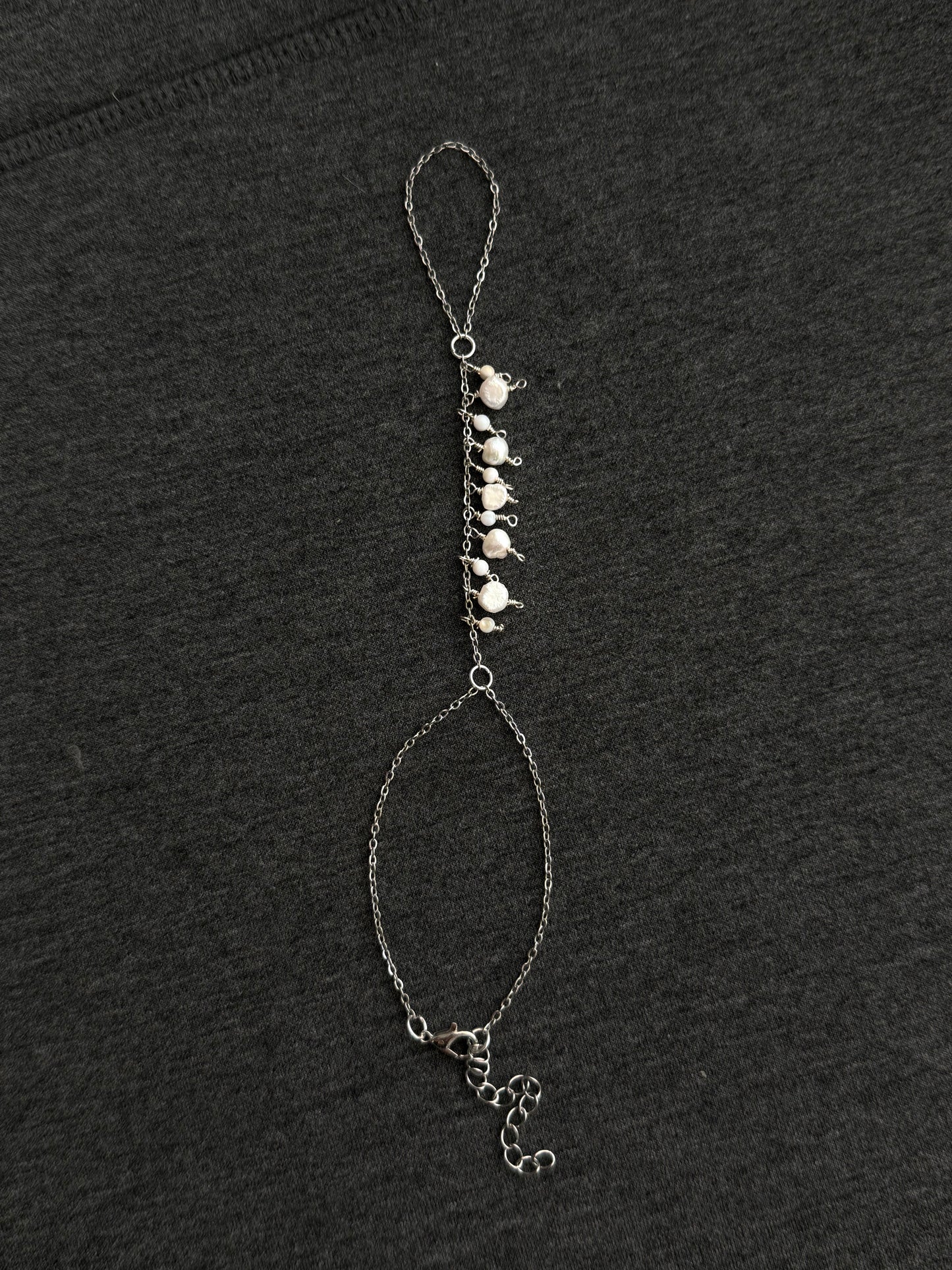 Amalfi Hand Chain, silver