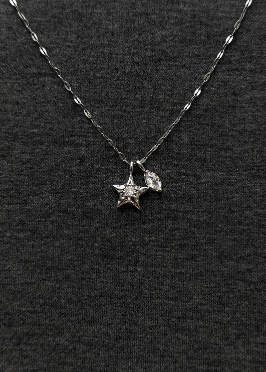 Nova Necklace, silver