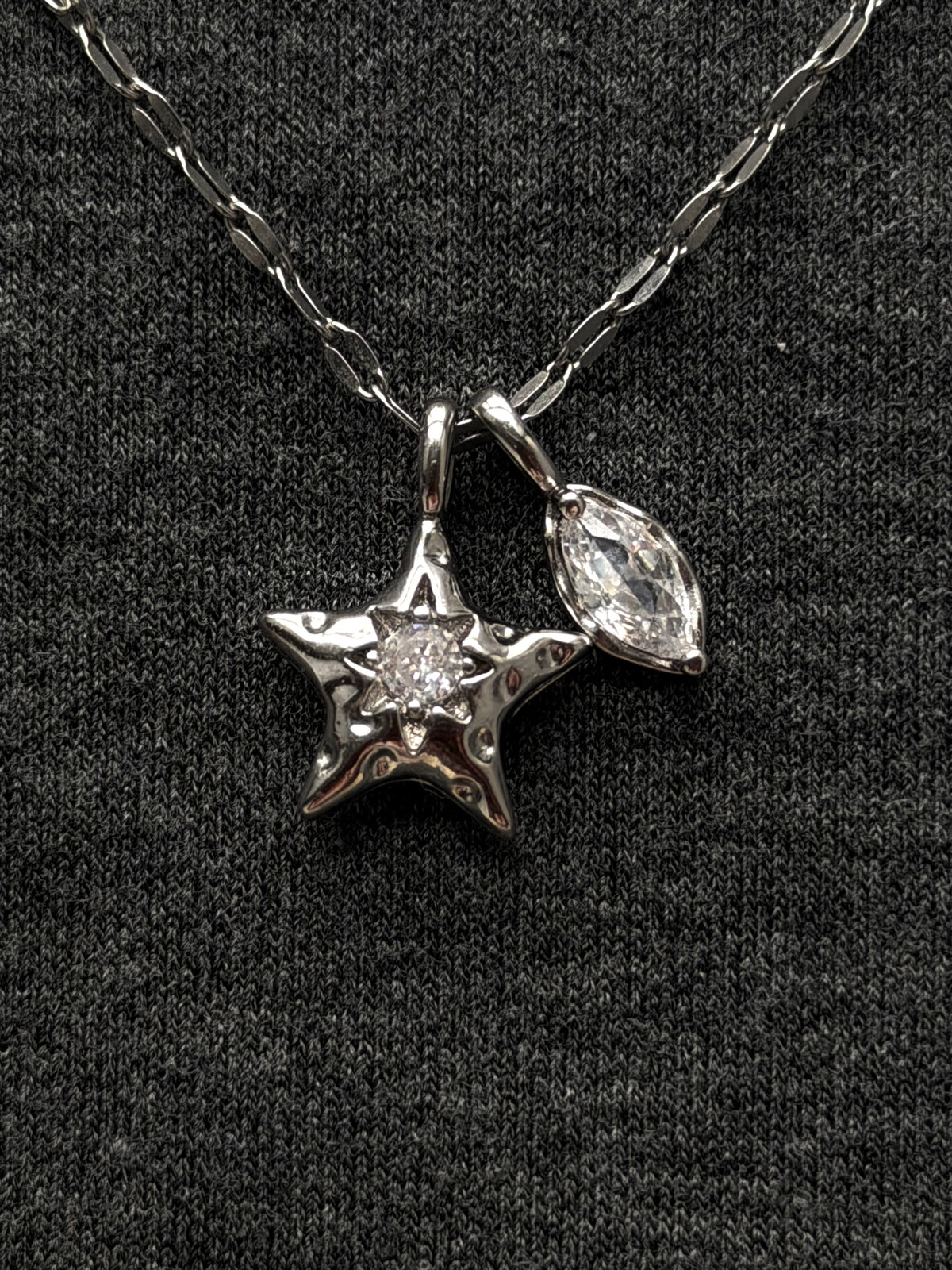 Nova Necklace, silver
