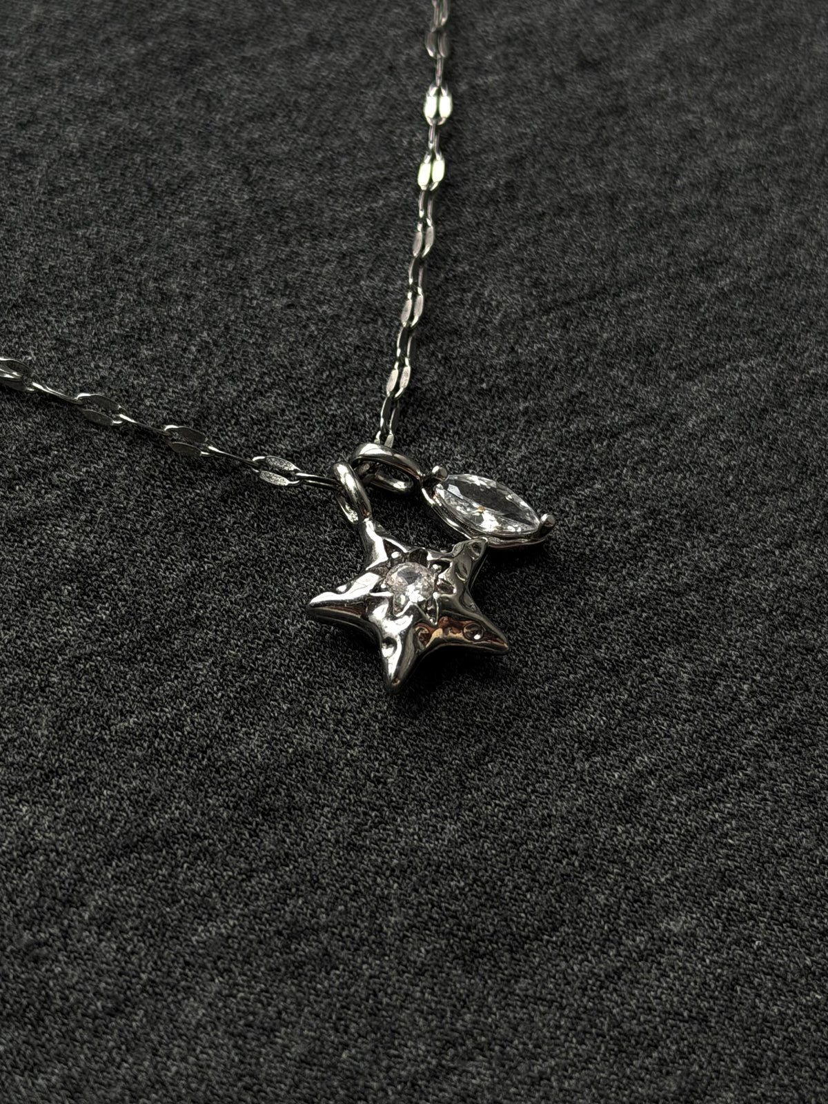 Nova Necklace, silver